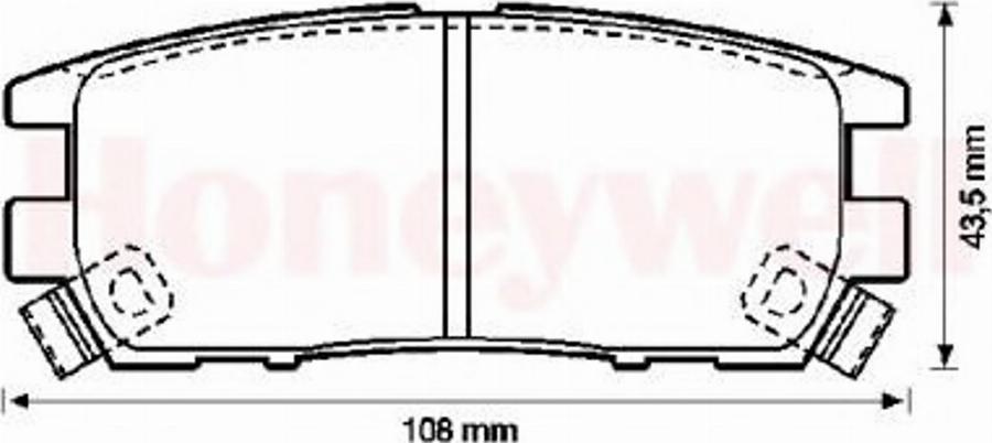 BENDIX 572200B - Set placute frana,frana disc aaoparts.ro