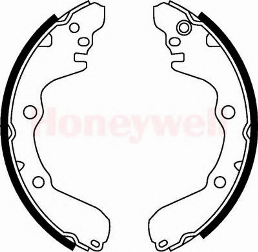 BENDIX 361927B - Set saboti frana aaoparts.ro