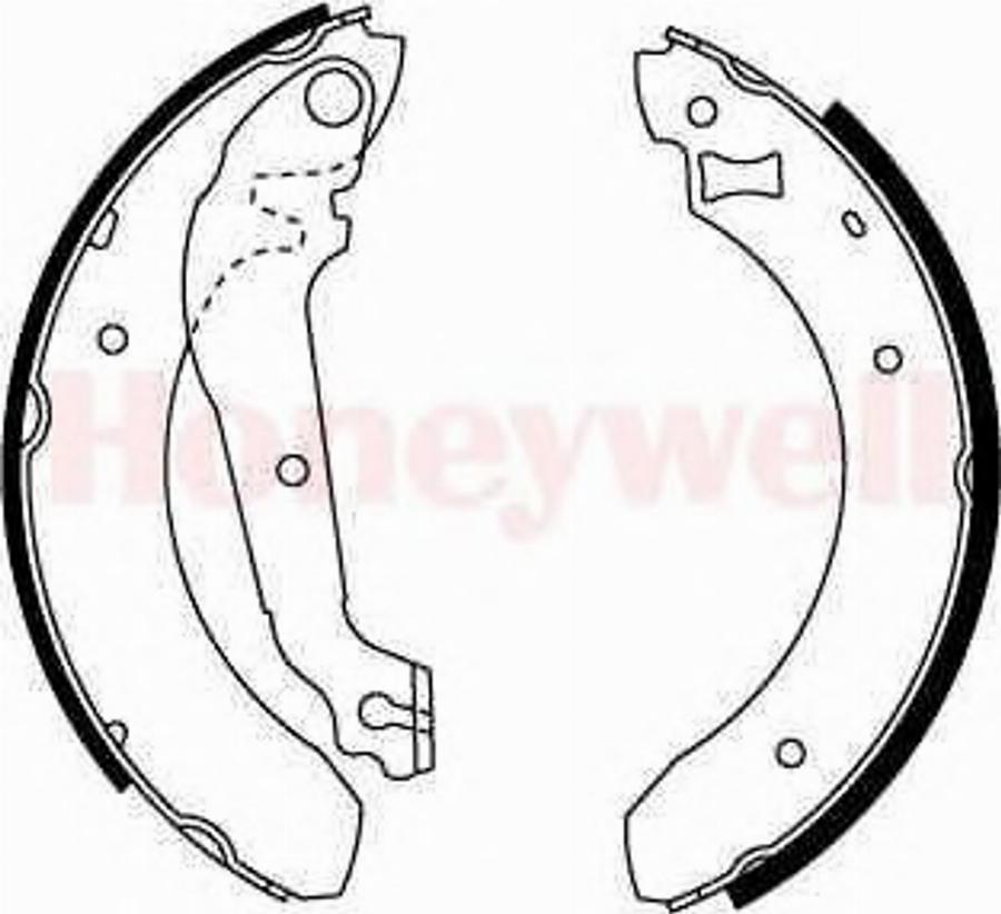 BENDIX 361302B - Set saboti frana aaoparts.ro