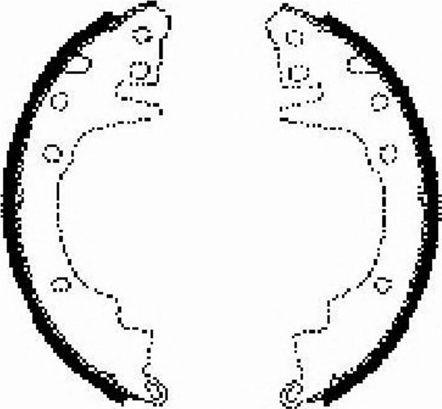 BENDIX 361379B - Set saboti frana aaoparts.ro