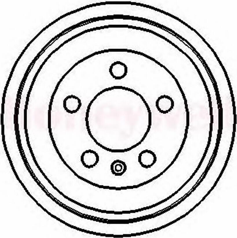 BENDIX 329253 B - Tambur frana aaoparts.ro