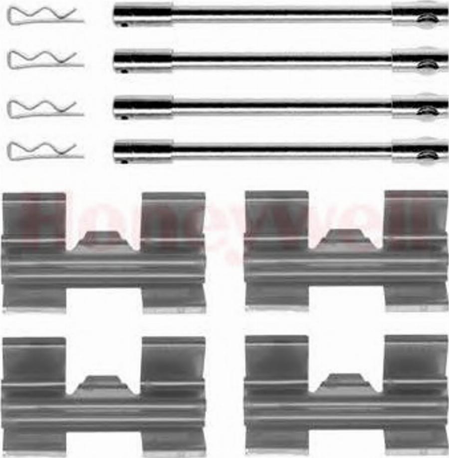 BENDIX 792057B - Set accesorii, placute frana aaoparts.ro