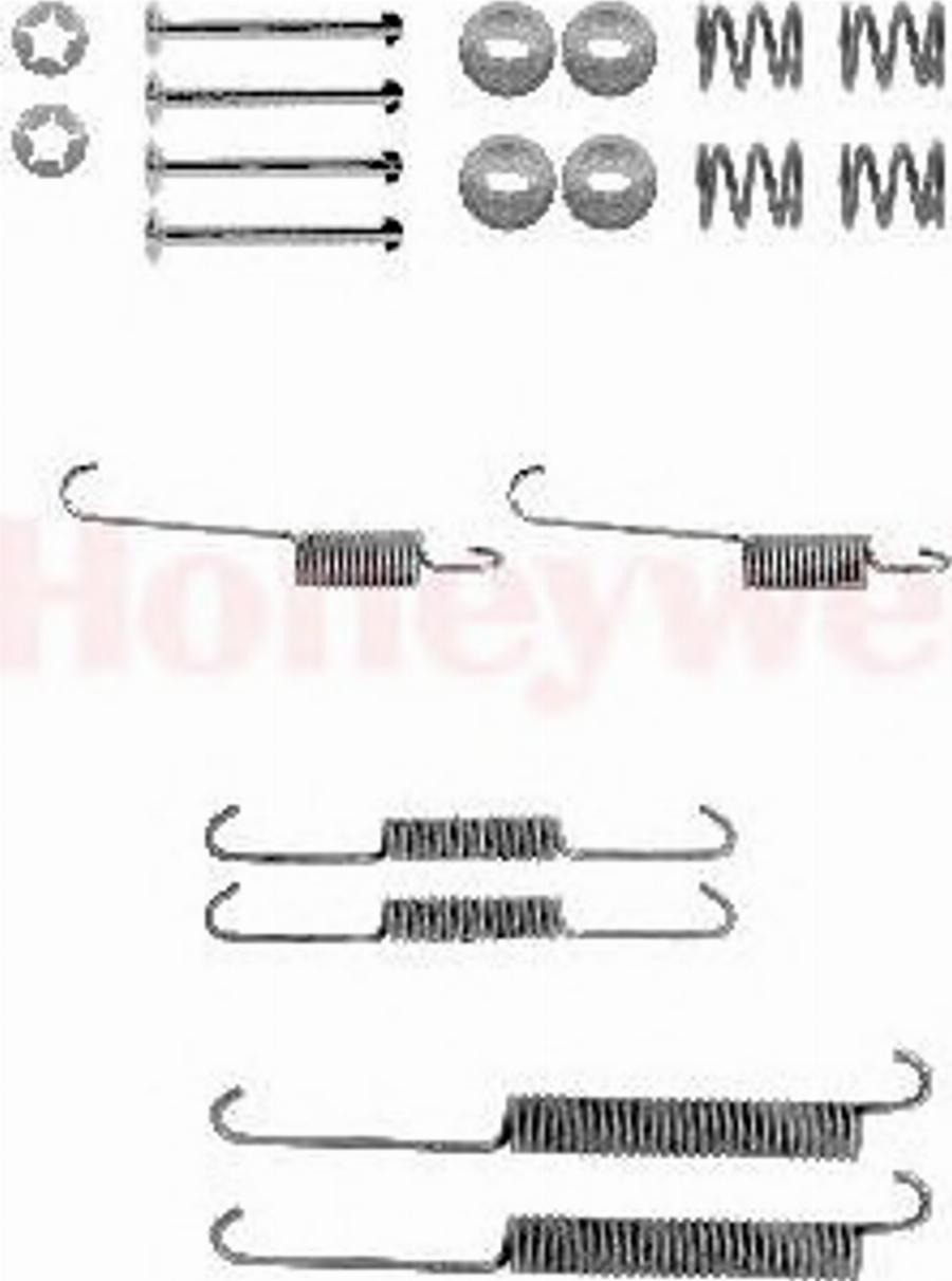 BENDIX 771288B - Set accesorii, sabot de frana aaoparts.ro