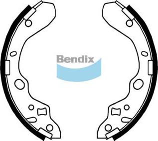 BENDIX BS1771 - Set saboti frana aaoparts.ro