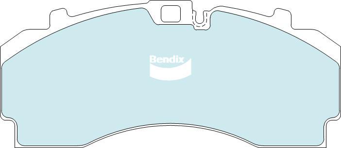 BENDIX CVP1007 PT - Set placute frana,frana disc aaoparts.ro