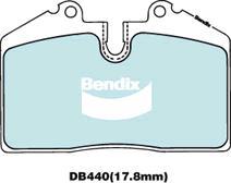 BENDIX DB440 MKT - Set placute frana,frana disc aaoparts.ro