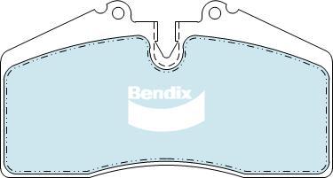 BENDIX DB439 MKT - Set placute frana,frana disc aaoparts.ro