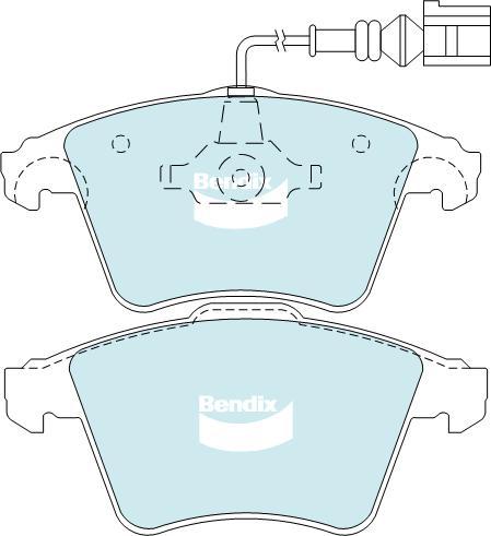 BENDIX DB1947 GCT - Set placute frana,frana disc aaoparts.ro