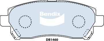 BENDIX DB1460 4WD - Set placute frana,frana disc aaoparts.ro