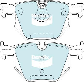BENDIX DB1694 GCT - Set placute frana,frana disc aaoparts.ro