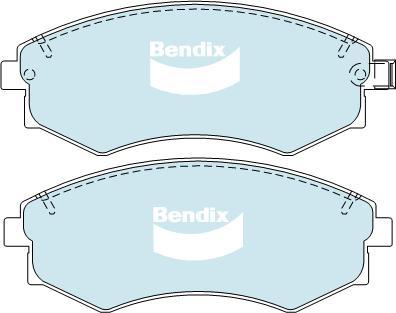 BENDIX DB1167 4WD - Set placute frana,frana disc aaoparts.ro