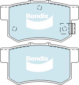 BENDIX DB1265 GCT - Set placute frana,frana disc aaoparts.ro