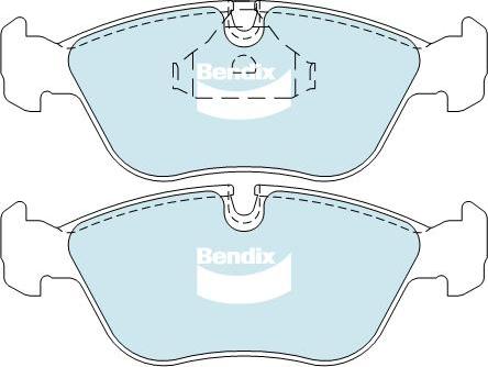 BENDIX DB1261 GCT - Set placute frana,frana disc aaoparts.ro