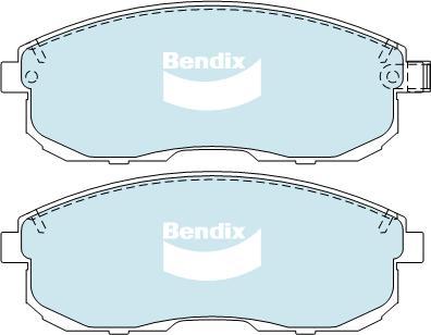 BENDIX DB1232 4WD - Set placute frana,frana disc aaoparts.ro