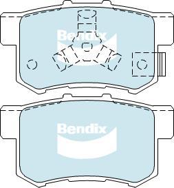 BENDIX DB1728 HD - Set placute frana,frana disc aaoparts.ro