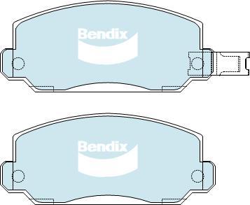 BENDIX DB358 GCT - Set placute frana,frana disc aaoparts.ro
