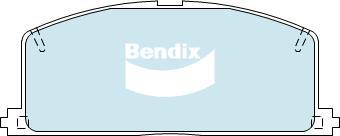 BENDIX DB308 HD - Set placute frana,frana disc aaoparts.ro