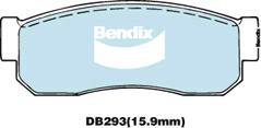 BENDIX DB293 GCT - Set placute frana,frana disc aaoparts.ro
