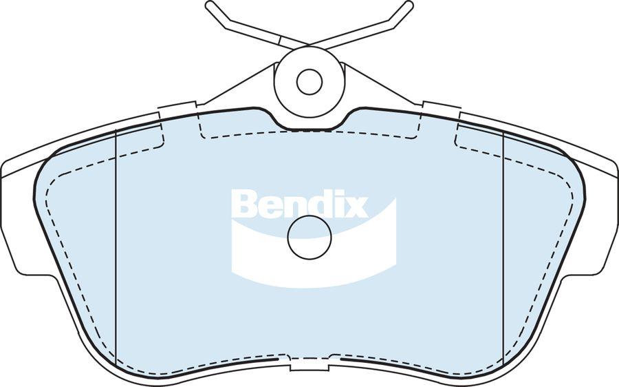 BENDIX DB2327 MKT - Set placute frana,frana disc aaoparts.ro