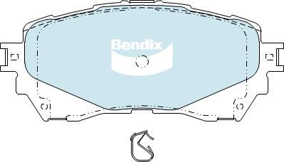 BENDIX DB2293 GCT - Set placute frana,frana disc aaoparts.ro