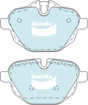 BENDIX DB2225 MKT - Set placute frana,frana disc aaoparts.ro
