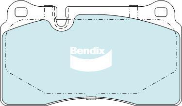 BENDIX DB2228 4WD - Set placute frana,frana disc aaoparts.ro
