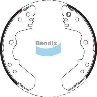 BENDIX DS4452 - Set saboti frana aaoparts.ro