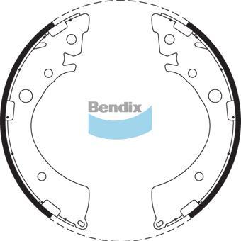 BENDIX DS5520 - Set saboti frana aaoparts.ro