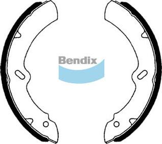 Bendix-AU BS1544 - Set saboti frana aaoparts.ro