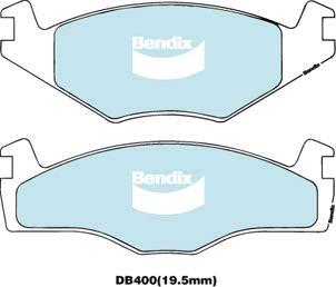 Bendix-AU DB400 EURO+ - Set placute frana,frana disc aaoparts.ro