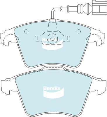 Bendix-AU DB1947 HD - Set placute frana,frana disc aaoparts.ro