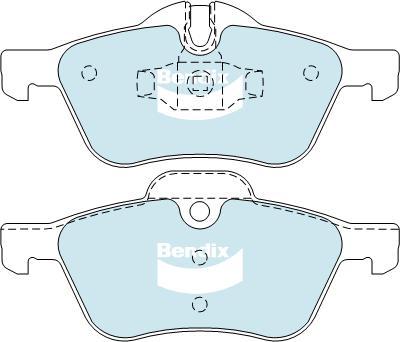 Bendix-AU DB1500 EURO+ - Set placute frana,frana disc aaoparts.ro