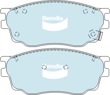 Bendix-AU DB1682 GCT - Set placute frana,frana disc aaoparts.ro