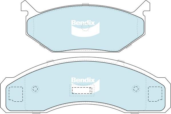 Bendix-AU DB1004 GCT - Set placute frana,frana disc aaoparts.ro