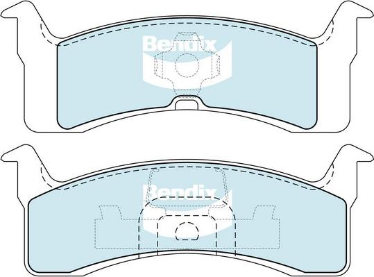 Bendix-AU DB1104 GCT - Set placute frana,frana disc aaoparts.ro