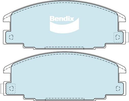Bendix-AU DB1116 -4WD - Set placute frana,frana disc aaoparts.ro