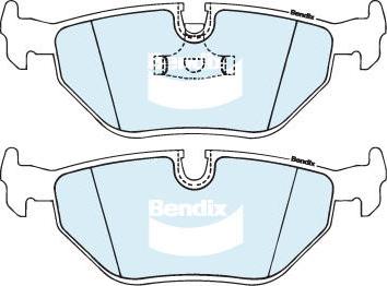 Bendix-AU DB1132 EURO+ - Set placute frana,frana disc aaoparts.ro