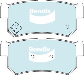 Bendix-AU DB1814 HD - Set placute frana,frana disc aaoparts.ro