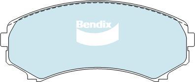 Bendix-AU DB1388 -4WD - Set placute frana,frana disc aaoparts.ro