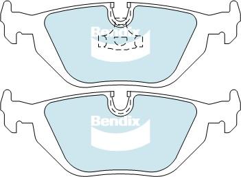 Bendix-AU DB1245 EURO+ - Set placute frana,frana disc aaoparts.ro