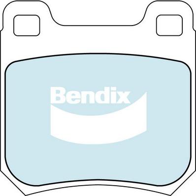Bendix-AU DB1273 EURO+ - Set placute frana,frana disc aaoparts.ro