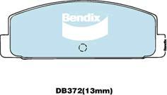 Bendix-AU DB372 GCT - Set placute frana,frana disc aaoparts.ro