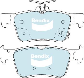 Bendix-AU DB2429 ULT - Set placute frana,frana disc aaoparts.ro