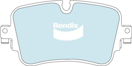 Bendix-AU DB2505 EURO+ - Set placute frana,frana disc aaoparts.ro