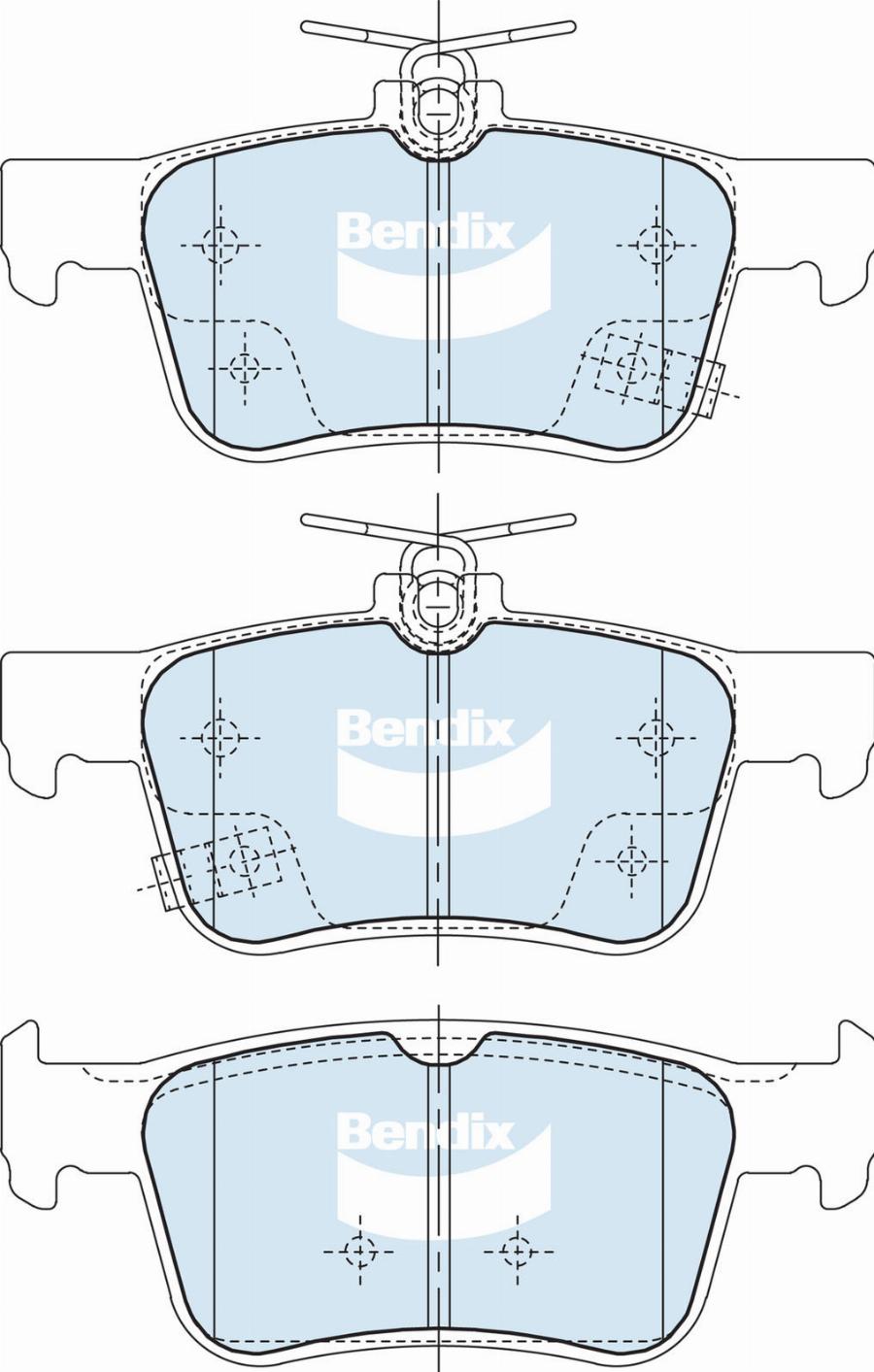 Bendix-AU DB2678 GCT - Set placute frana,frana disc aaoparts.ro