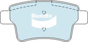 Bendix-AU DB2041 EURO+ - Set placute frana,frana disc aaoparts.ro