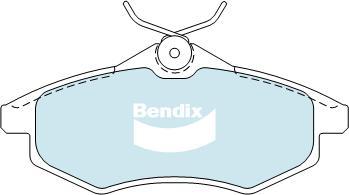 Bendix-AU DB2042 EURO+ - Set placute frana,frana disc aaoparts.ro