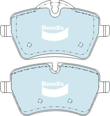 Bendix-AU DB2052 ULT - Set placute frana,frana disc aaoparts.ro
