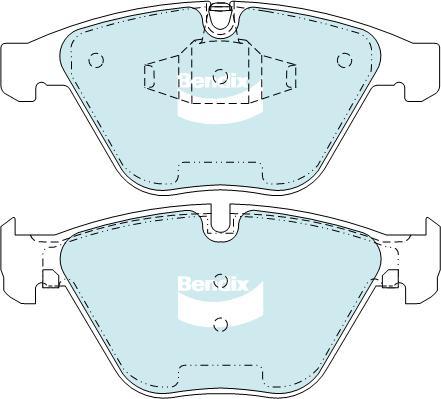 Bendix-AU DB2194 EURO+ - Set placute frana,frana disc aaoparts.ro