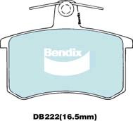 Bendix-AU DB222 GCT - Set placute frana,frana disc aaoparts.ro